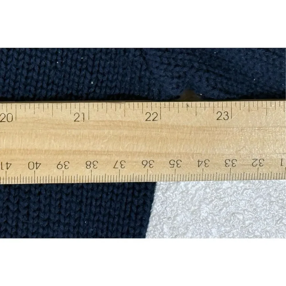 Polo Ralph Lauren Classic Crew Neck Pullover Knitted Men's Sweater Dark Blue XL